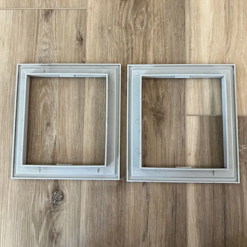 2 Vintage 1980s Washing Machine Outlet Box Faceplates Paintable Face Plate
